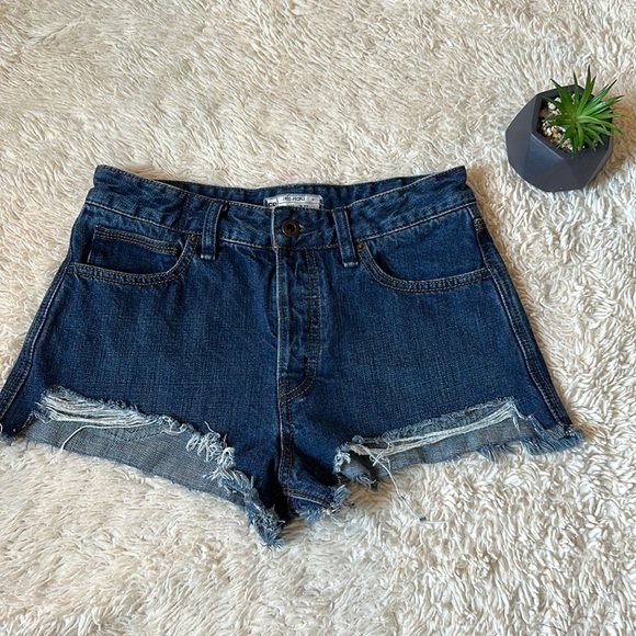 Free people short jeans pants size 27 - Picture 2 of 16